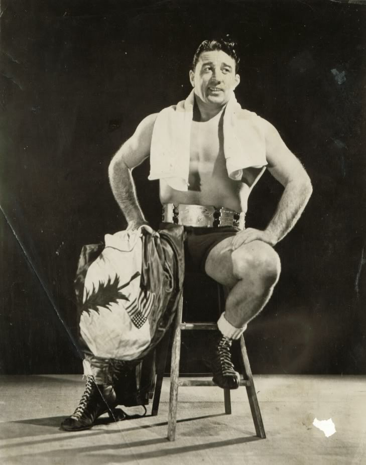 Jackie Nichols, famous Maine wrestler and one time owner of the Bloody Bucket.